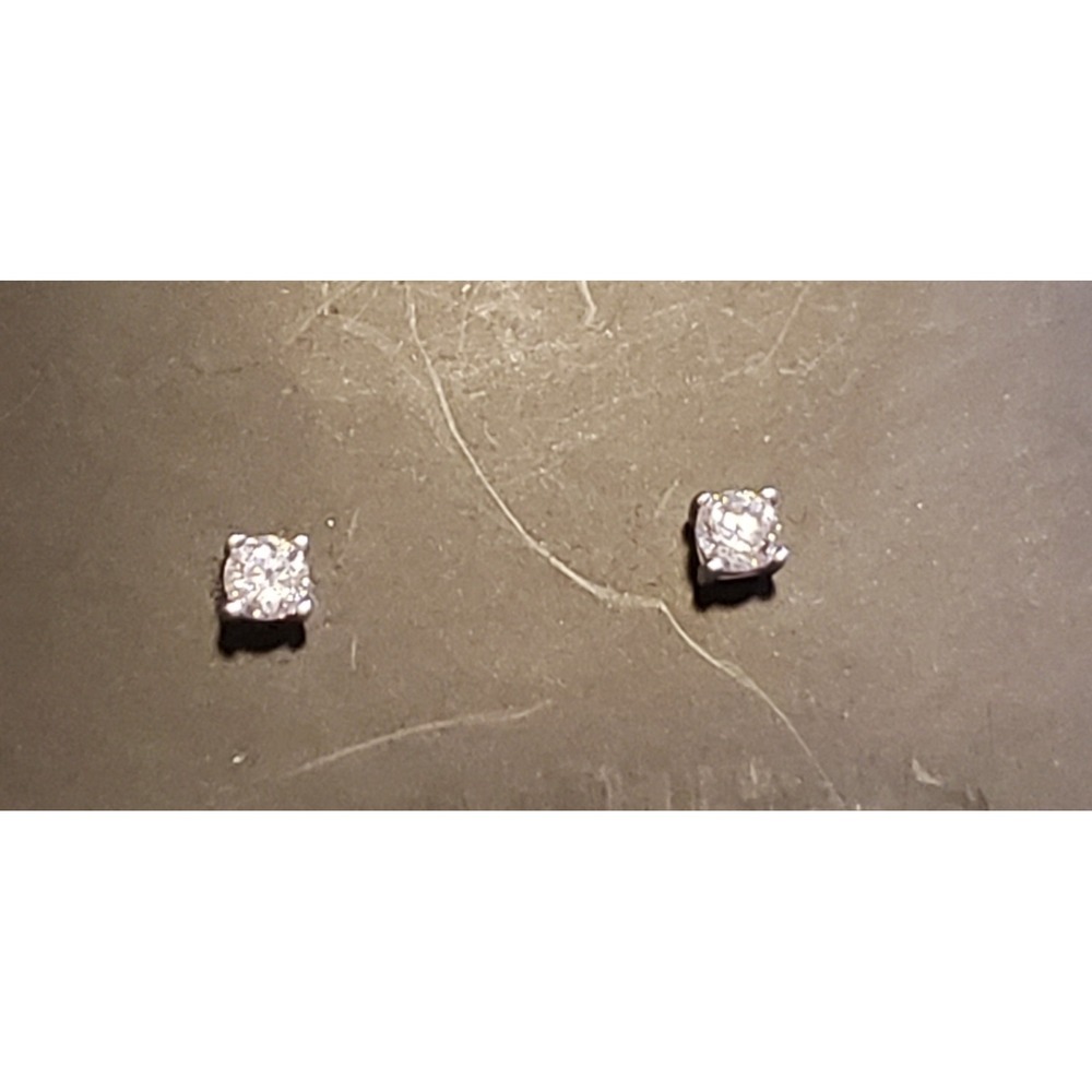 Truly Radiant Sterling CZ Pendant And Earring Set - Picture 5 of 6